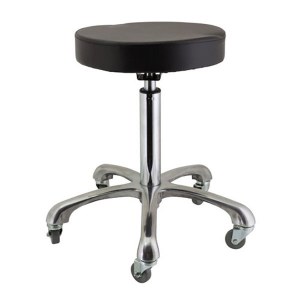 Deo Stool Black Alu Base