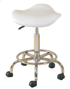 Hof SM Saddle Stool White