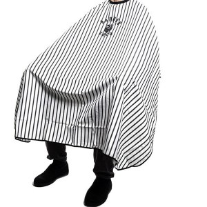 Additional picture of Agenda Barber Gown Pinstripe