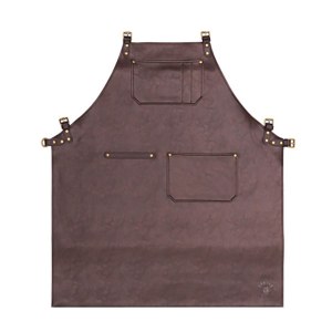 Additional picture of Agenda Barber Loco Apron Brown