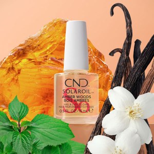 Additional picture of CND Solar Oil Amber Woods 15ml