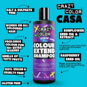 Additional picture of Crazy Color Extend Shampoo 1Lt