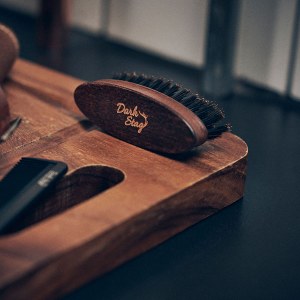 Additional picture of Dark Stag Barber Beard Brush