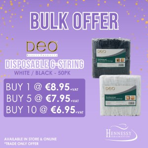 Additional picture of Deo Disp G String White 50pk