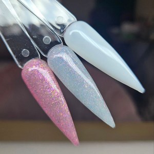Additional picture of EasiBuild Gel Pink Glitter 8ml
