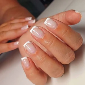 Additional picture of EasiBuild Gel White Glitter 8ml