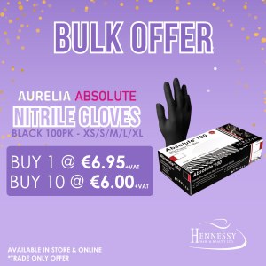 Additional picture of Gloves Nitrile PF Large Black 100pk