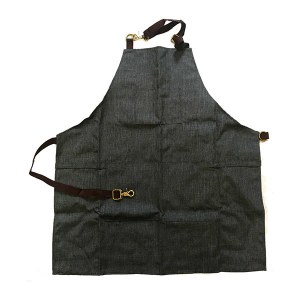 Additional picture of HT Barber Apron Charcoal
