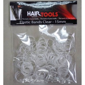Additional picture of HT End Elastics Clear 300pk