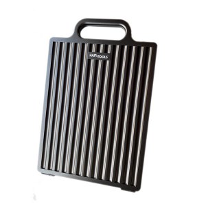 Additional picture of HT Double Folding Mirror Black