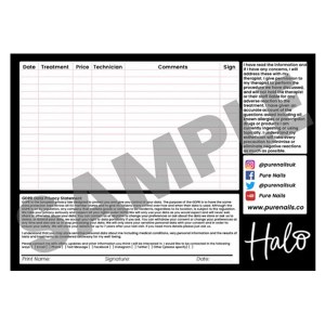 Additional picture of Halo Client Record Card 50pk