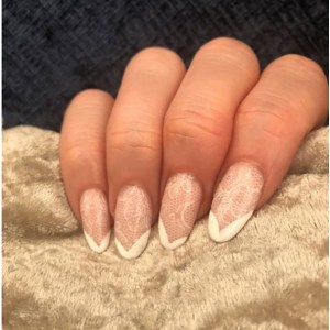 Additional picture of Halo Create Foil White Lace
