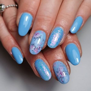 Additional picture of Halo Gel Powder Blue 8ml