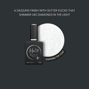 Additional picture of Halo Gel+Diamond Top Coat 12ml