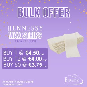 Additional picture of Hennessy Fabric Wax Strips 100pk