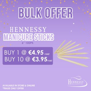 Additional picture of Hennessy Manicure Stick 6" 100pk