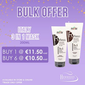 Additional picture of Italy 3 in 1 Mask Honey Blonde 200ml
