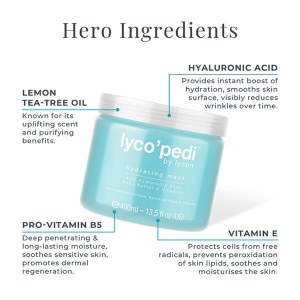 Additional picture of Lycon Lyco'Pedi Hyd Mask 400ml