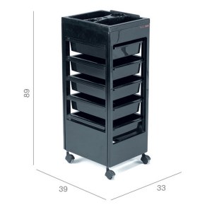 Additional picture of Rem Studio Trolley Black Acc