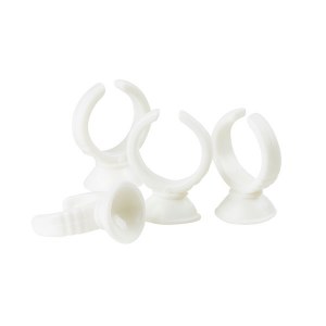 Additional picture of SS Lash Ext Glue Ring 10pk