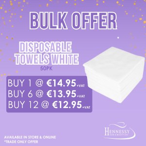 Additional picture of Salon Disp Towel White 50pc