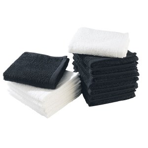 Additional picture of Barburys Face Towels White 6pk