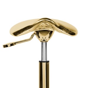 Additional picture of Sinelco Eccentric Stool Gold