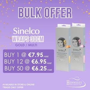 Additional picture of Sinelco Wraps Gold 30cm 200pk