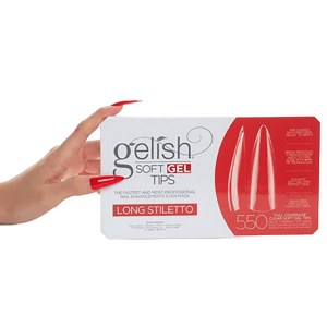 Additional picture of SoftGel Tips Stiletto Long 550 pk