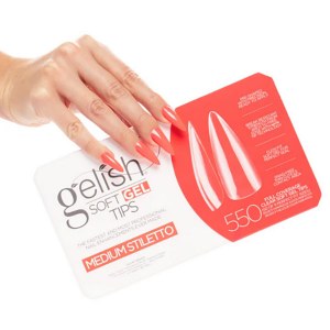 Additional picture of SoftGel Tips Stiletto Med 550 pk