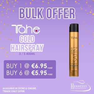 Additional picture of Tahe B Gold Hairspray 5 400ml
