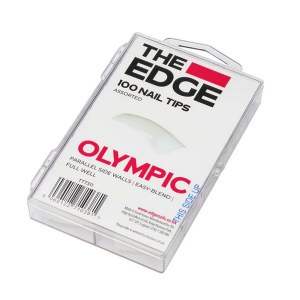 Additional picture of The Edge Olympic Tips 100 Box Assorted Tips