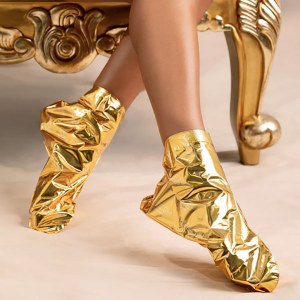Additional picture of Voesh Collagen Socks Gold