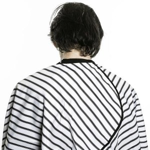 Additional picture of Agenda Barber Gown Pinstripe