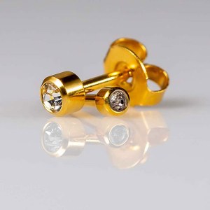 Additional picture of Caflon Gold Mini April Birthstone