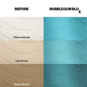 Additional picture of Crazy Color BubbleGum Blue 100ml