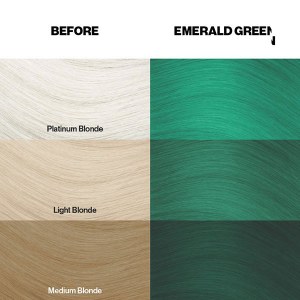 Additional picture of Crazy Color Emerald Green 100ml