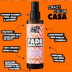 Additional picture of Crazy Color Fade Rebellion150m 150ml