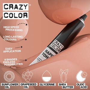 Additional picture of Crazy Color Tone Peach Sorbet 100ml