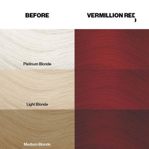 Additional picture of Crazy Color Vermillion Red 100ml