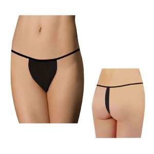Additional picture of Deo Disp G String Black 50pk