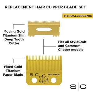 Additional picture of Gamma SC Faper Gold Blade