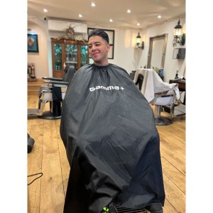 Additional picture of Gamma+ Cutting Cape C/W Logo