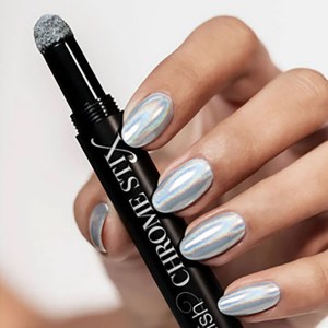 Additional picture of Gelish Chrome Stix Silver Holographic 0.17 oz