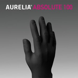 Additional picture of Gloves Nitrile PF Large Black 100pk