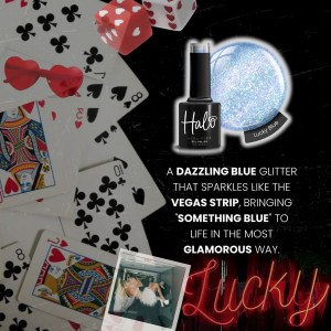 Additional picture of Halo Gel Lucky Blue 8ml