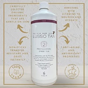Additional picture of Lusso Spray Tan Dark 1 Litre