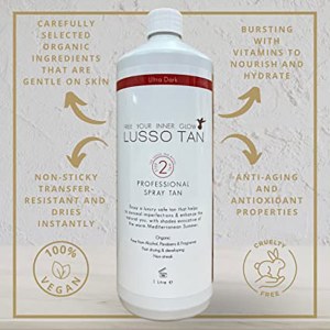 Additional picture of Lusso Spray Tan UDark 1 Litre