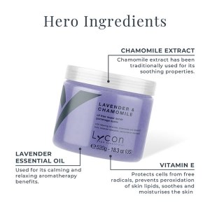 Additional picture of Lycon Lav & Cham Scrub 520g
