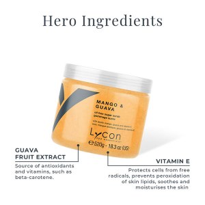 Additional picture of Lycon Mango & Guava Scrub 520g